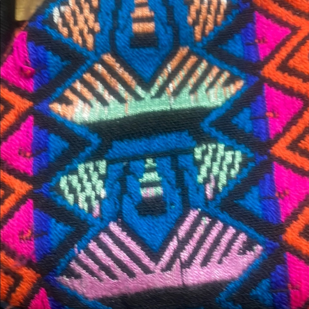 Colorful Patterned Clutch Bag - Picture 5 of 17